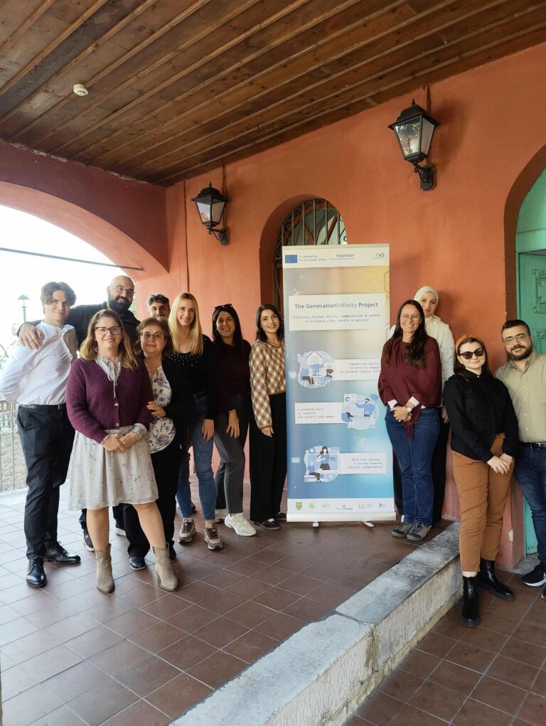 Generation Infinity partners in the old town of Kavala