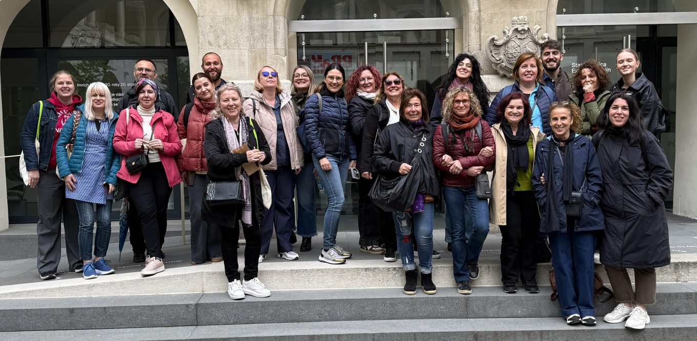 Teachers at the EcoMystery workshop in Bratislava